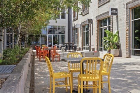 Jones 421 Market courtyard