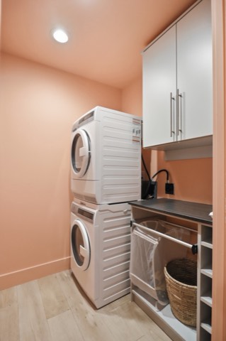 Dedicated laundry room