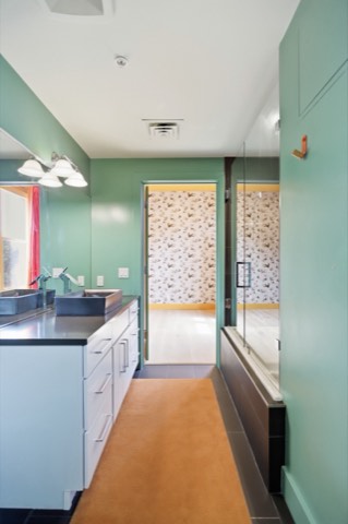 Guest bath vanity