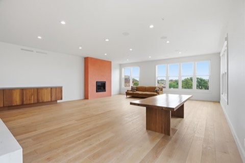 Dining and kitchen