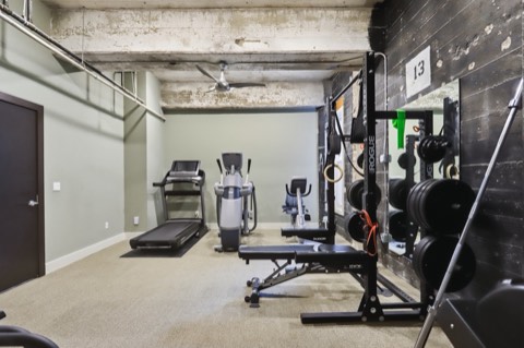 Building fitness room