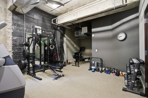 Building fitness room